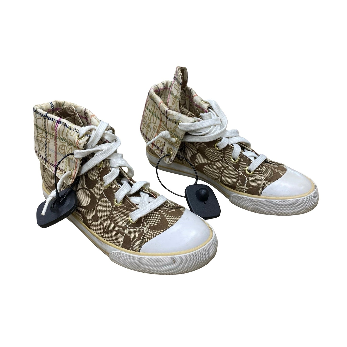 Shoes Designer By Coach In Brown, Size:6