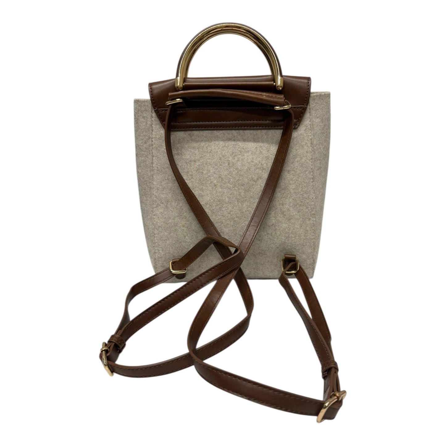 Backpack By MITZIGUE In Tan, Size:Medium
