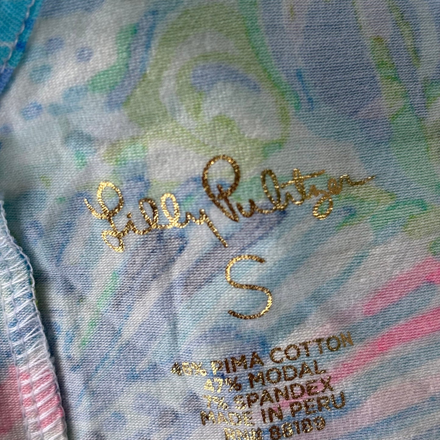 Top Sleeveless Designer By Lilly Pulitzer In Blue & Pink, Size: S