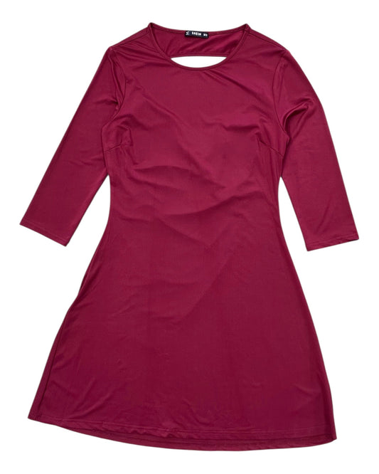 Dress Casual Midi By Shein In Red, Size:M