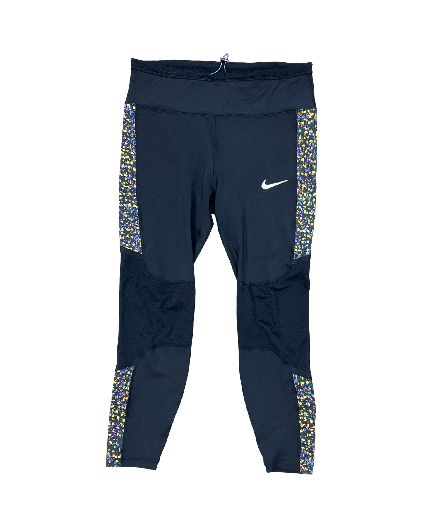Athletic Leggings By Nike In Black, Size:L