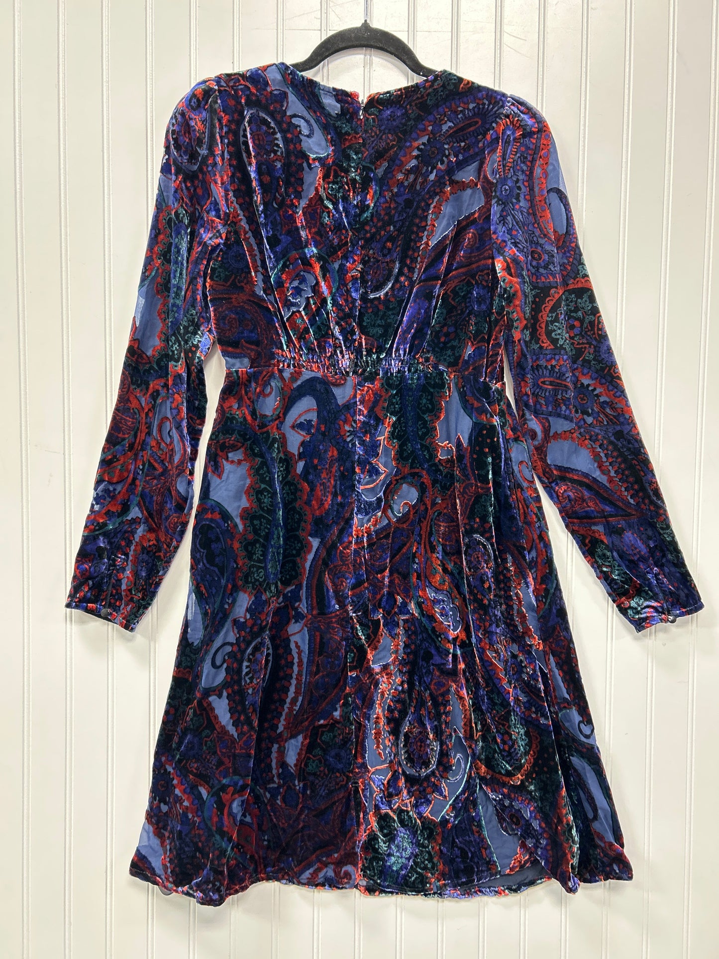 Dress Casual Midi By Anthropologie In Blue, Size:6