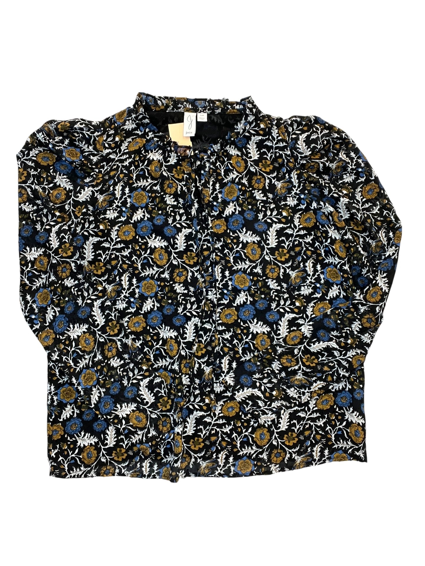 Blouse Ls By Joie In Black, Size:S