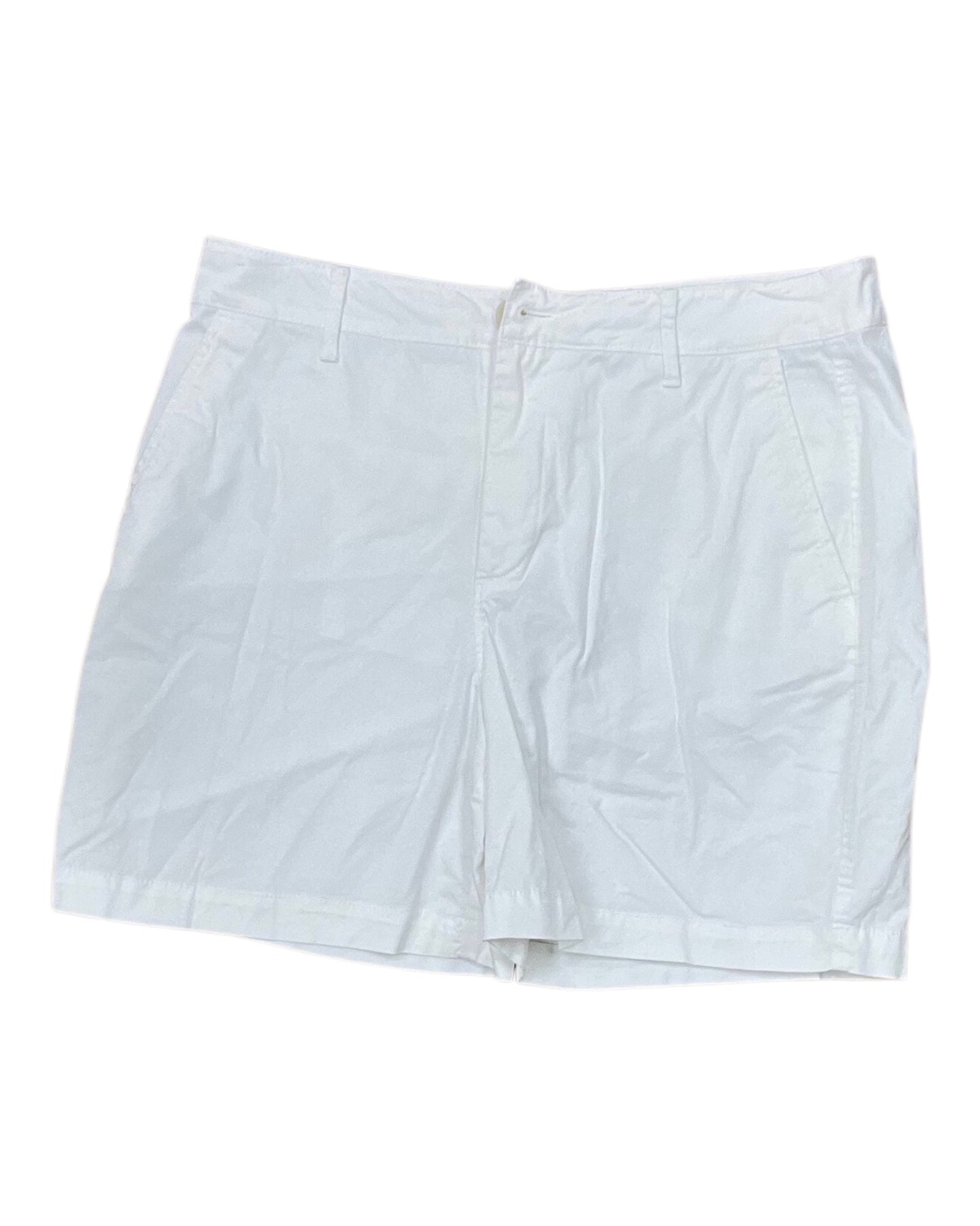 Shorts By Croft And Barrow In White, Size:10