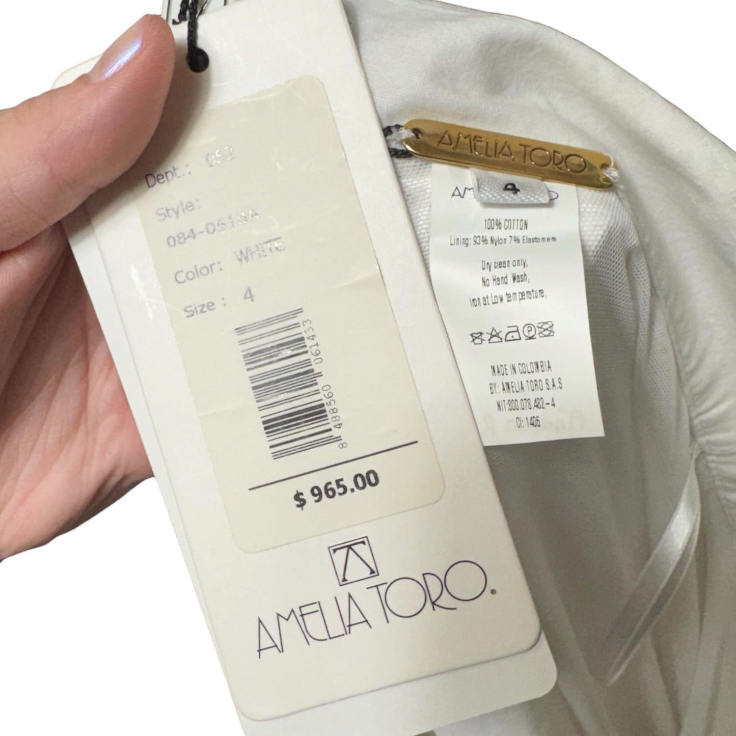 Skirt Midi By Amelia Toro In White, Size: 4