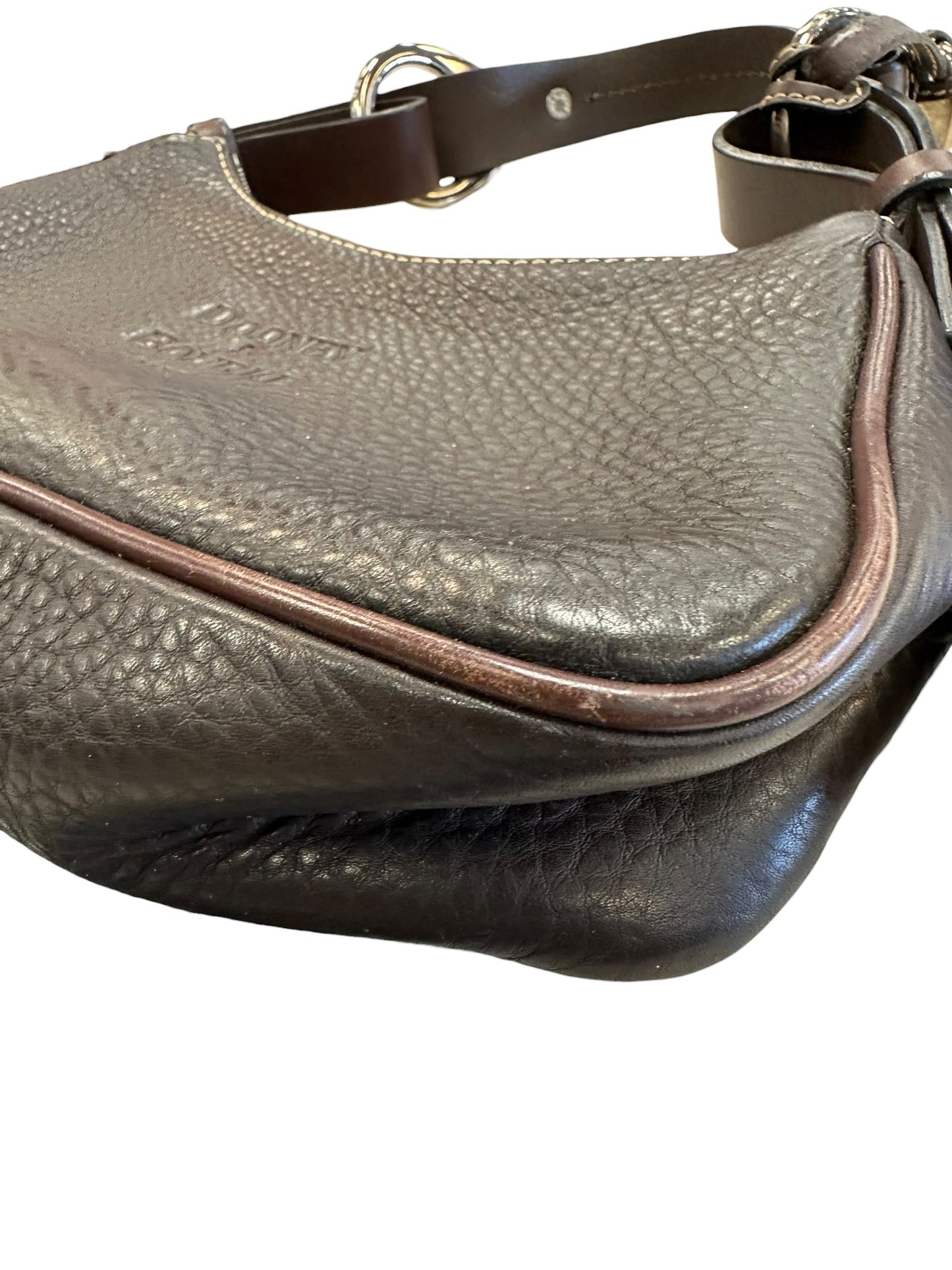 Handbag Designer By Dooney And Bourke In Brown, Size:Small