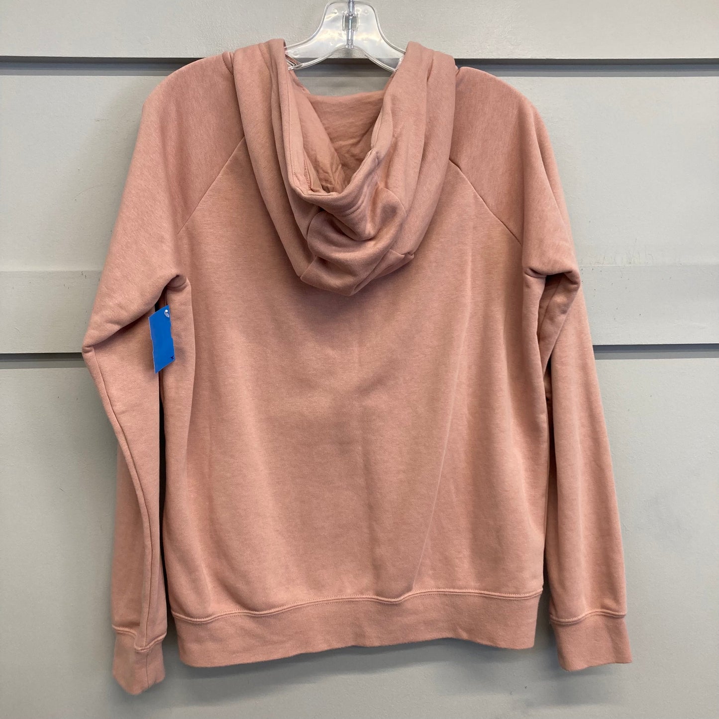 Athletic Sweatshirt Hoodie By Nike Apparel In Peach, Size:S