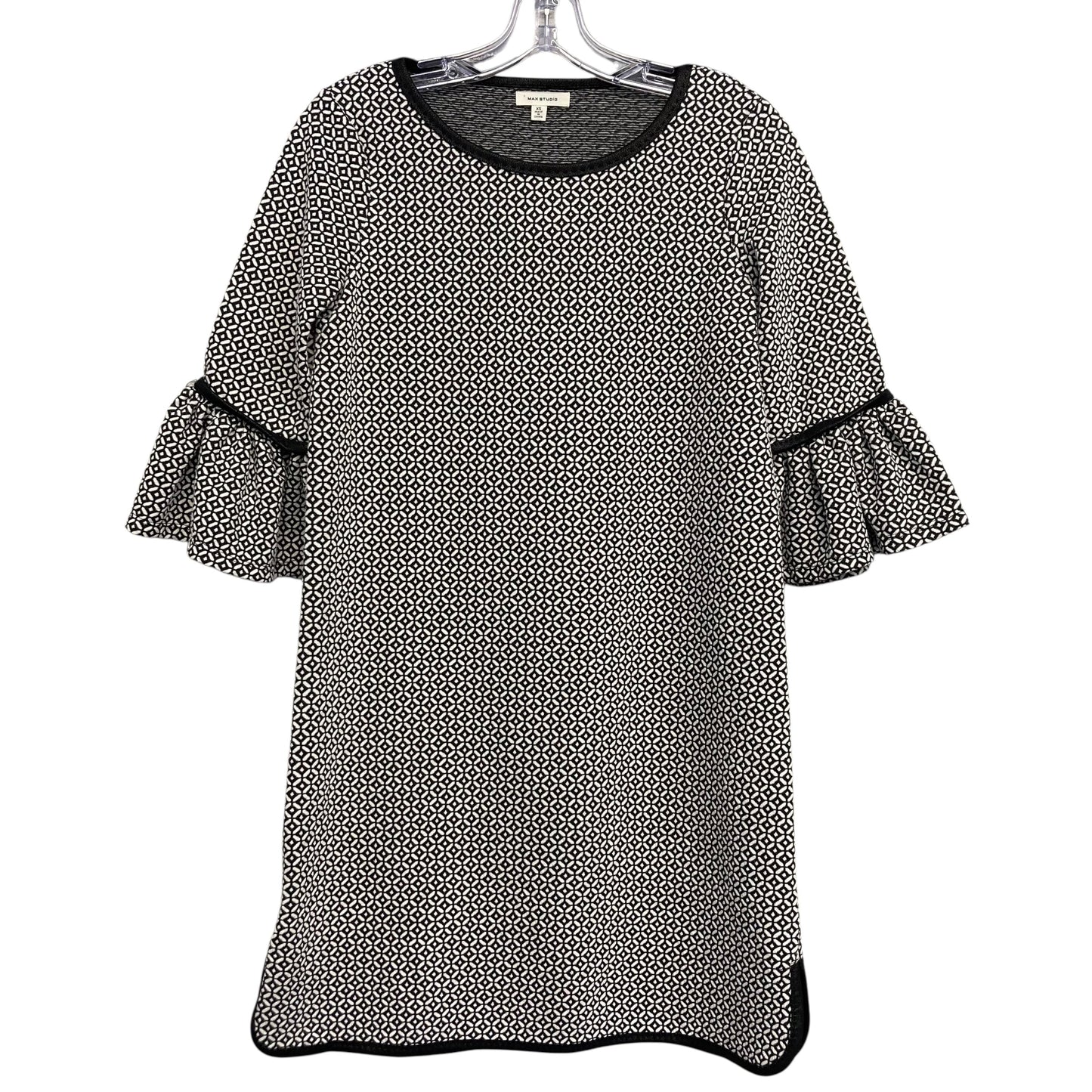 Dress Casual Short By Max Studio In Blue & White, Size:Xs