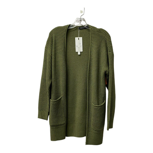 Sweater Cardigan By Merokeety  In Green, Size:M