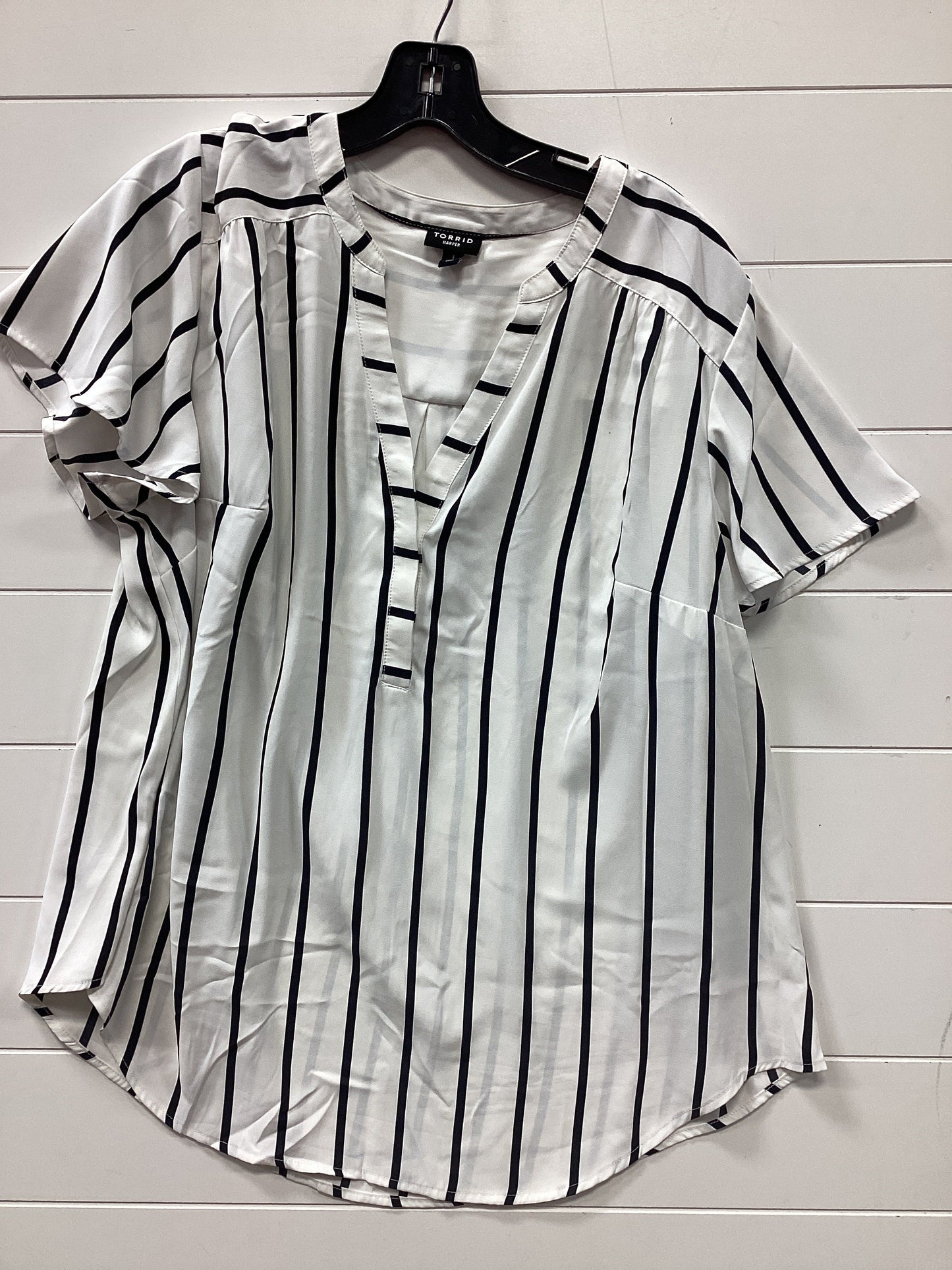 Top Ss By Torrid In White, Size:1X