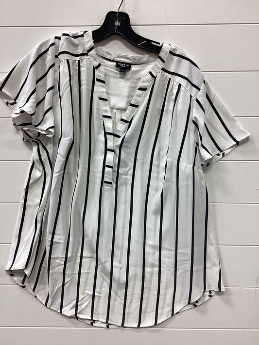 Top Ss By Torrid In White, Size:1X