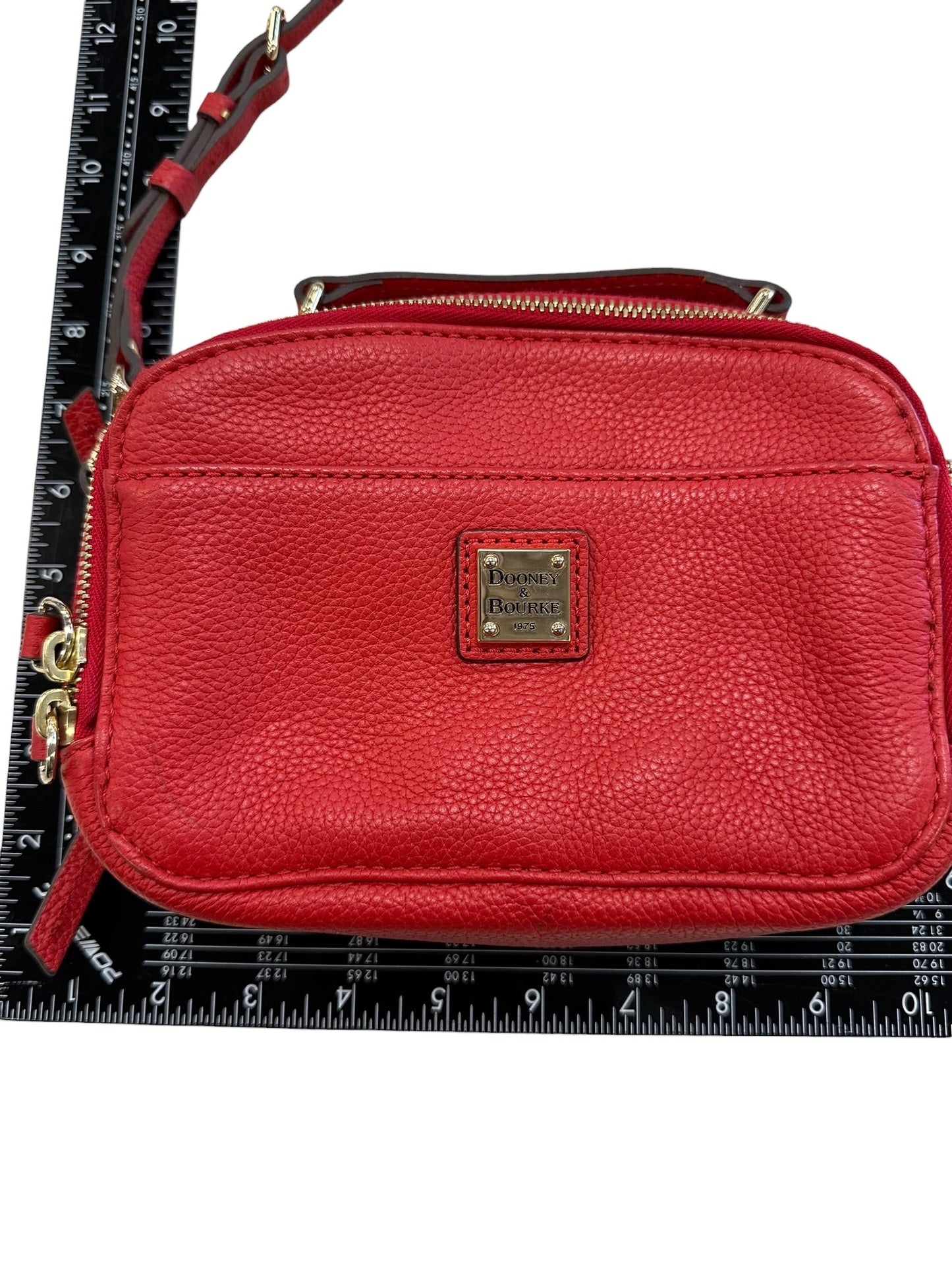Crossbody Designer By Dooney And Bourke In Red, Size:Small
