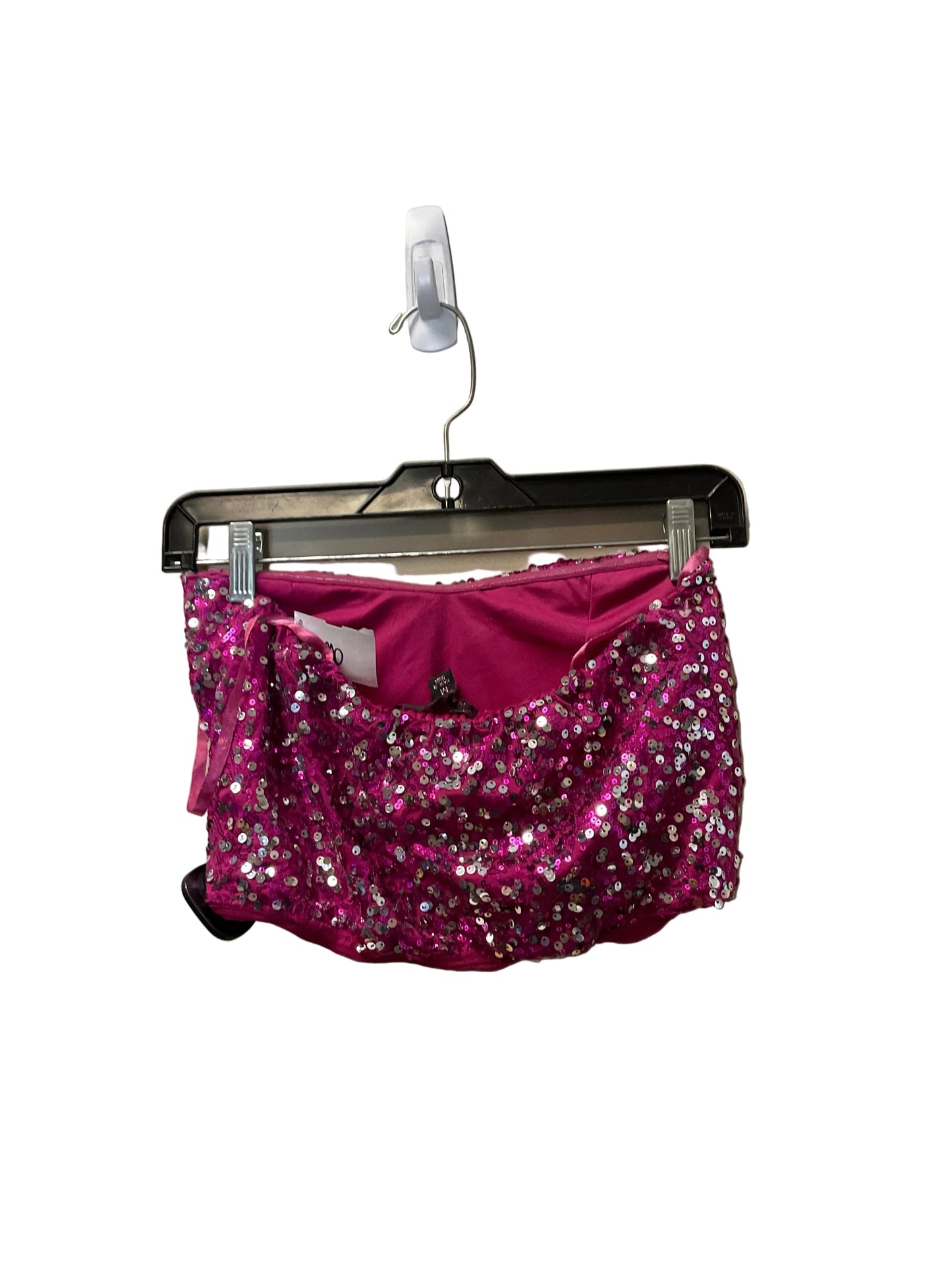 Top Sleeveless By Almost Famous In Pink, Size: M