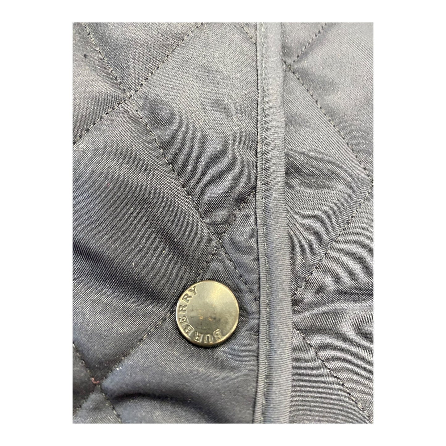 Jacket Luxury Designer By Burberry In Blue, Size:M