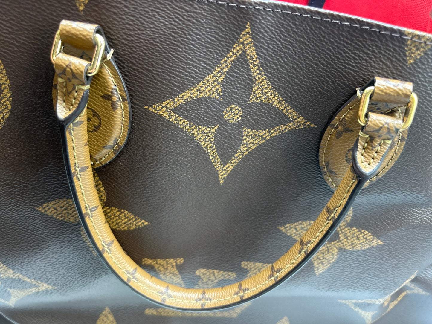 Tote Luxury Designer By Louis Vuitton, Size: Medium