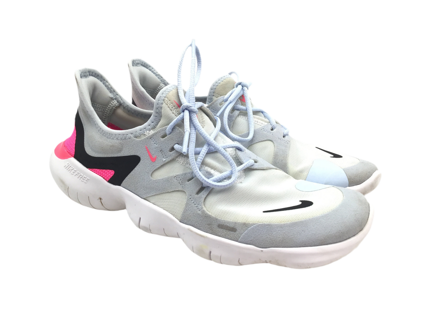 Shoes Athletic By Nike In Blue & Pink, Size: 7.5