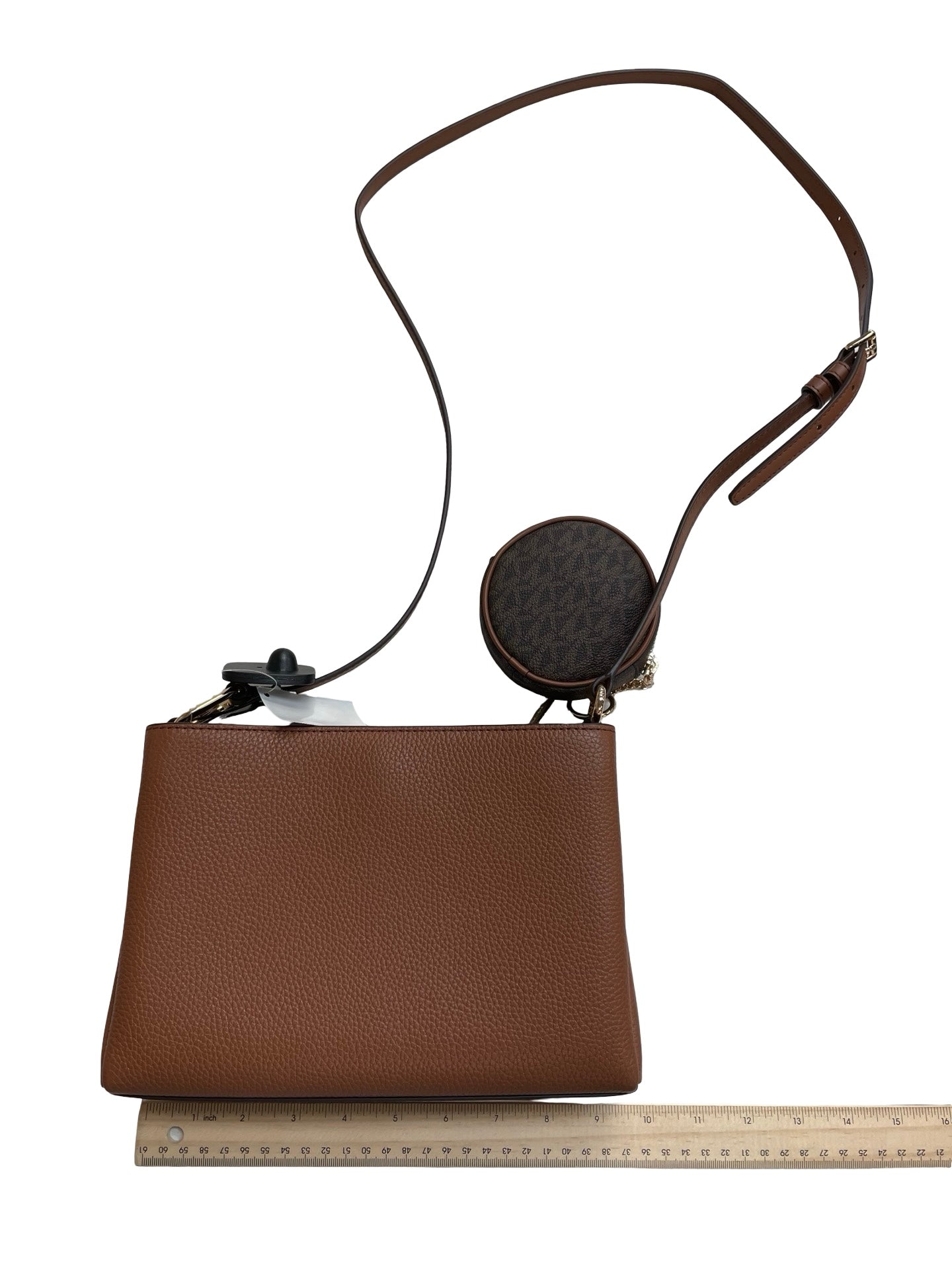 Handbag Designer By Michael Kors In Brown, Size:Medium