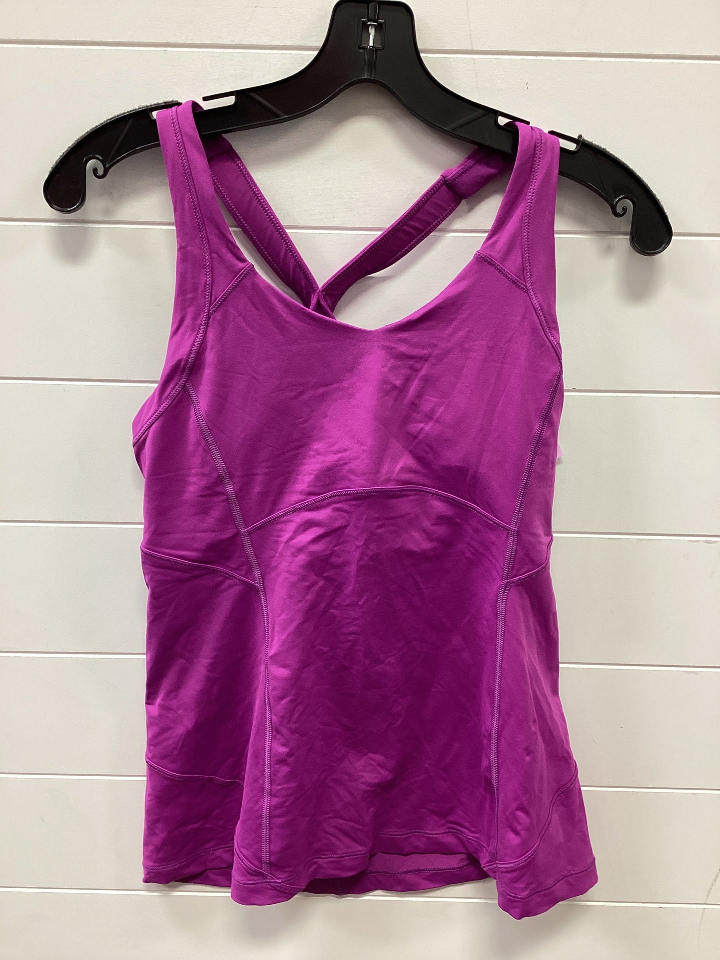 Athletic Tank Top By Lululemon In Purple, Size:S
