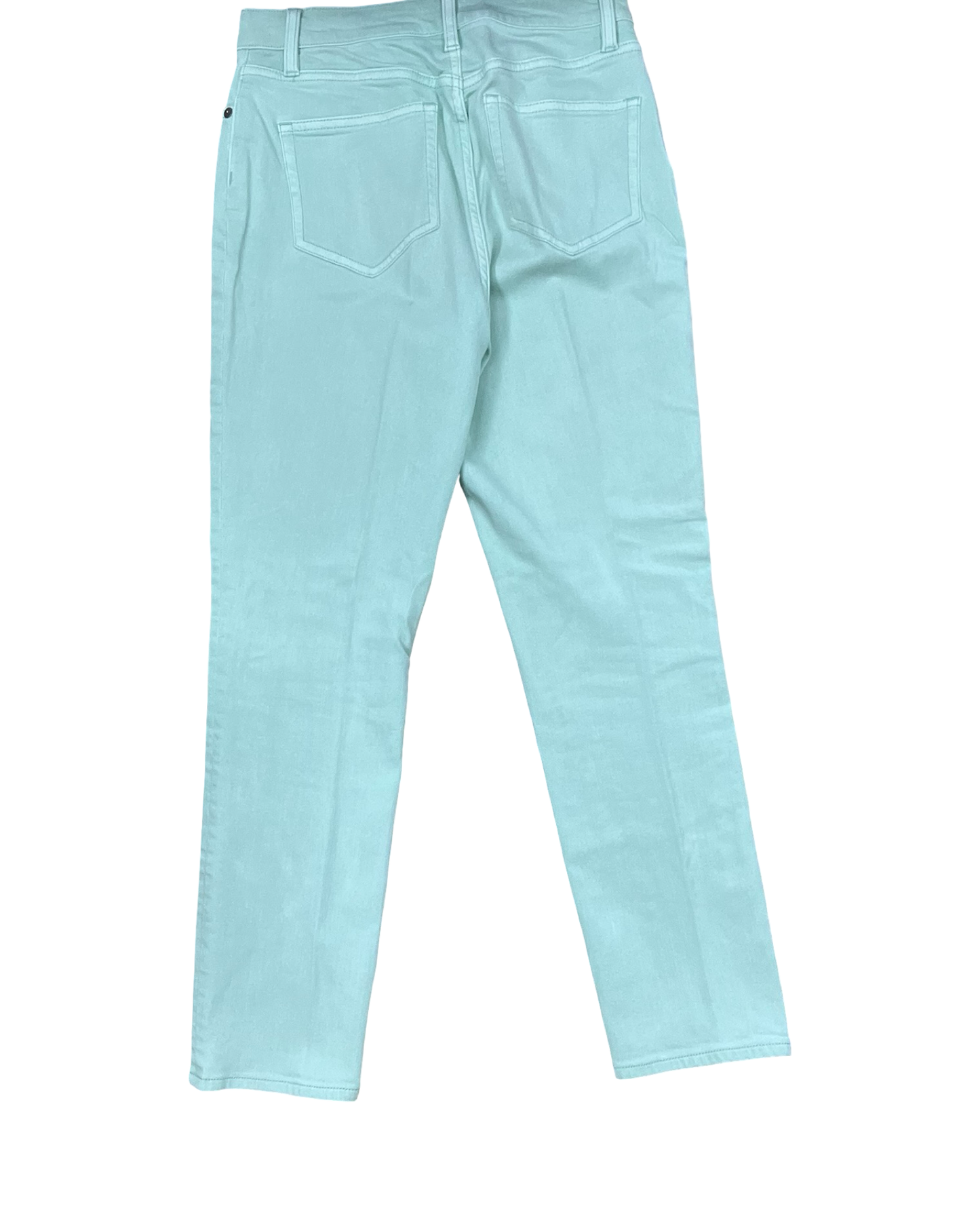 Jeans Skinny By Lands End In Green Denim, Size:4