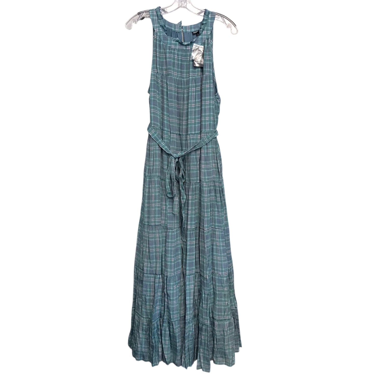 Dress Casual Maxi By Torrid In Plaid Pattern, Size:1X