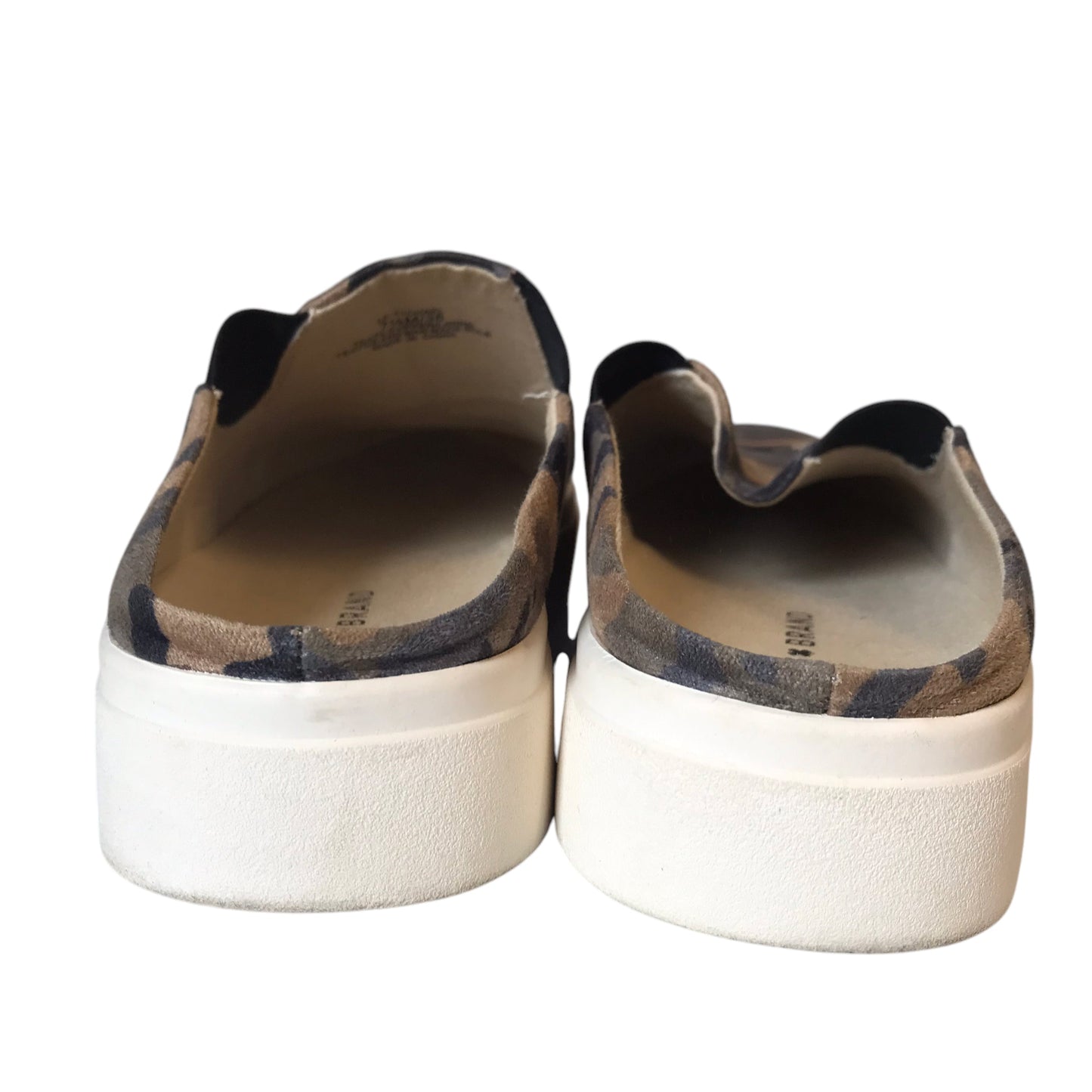 Shoes Flats By Lucky Brand In Camouflage Print, Size:7.5