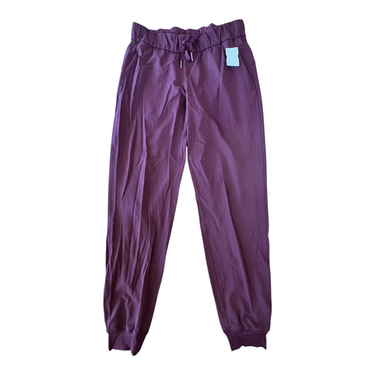 Athletic Pants By Lululemon In Purple, Size:6