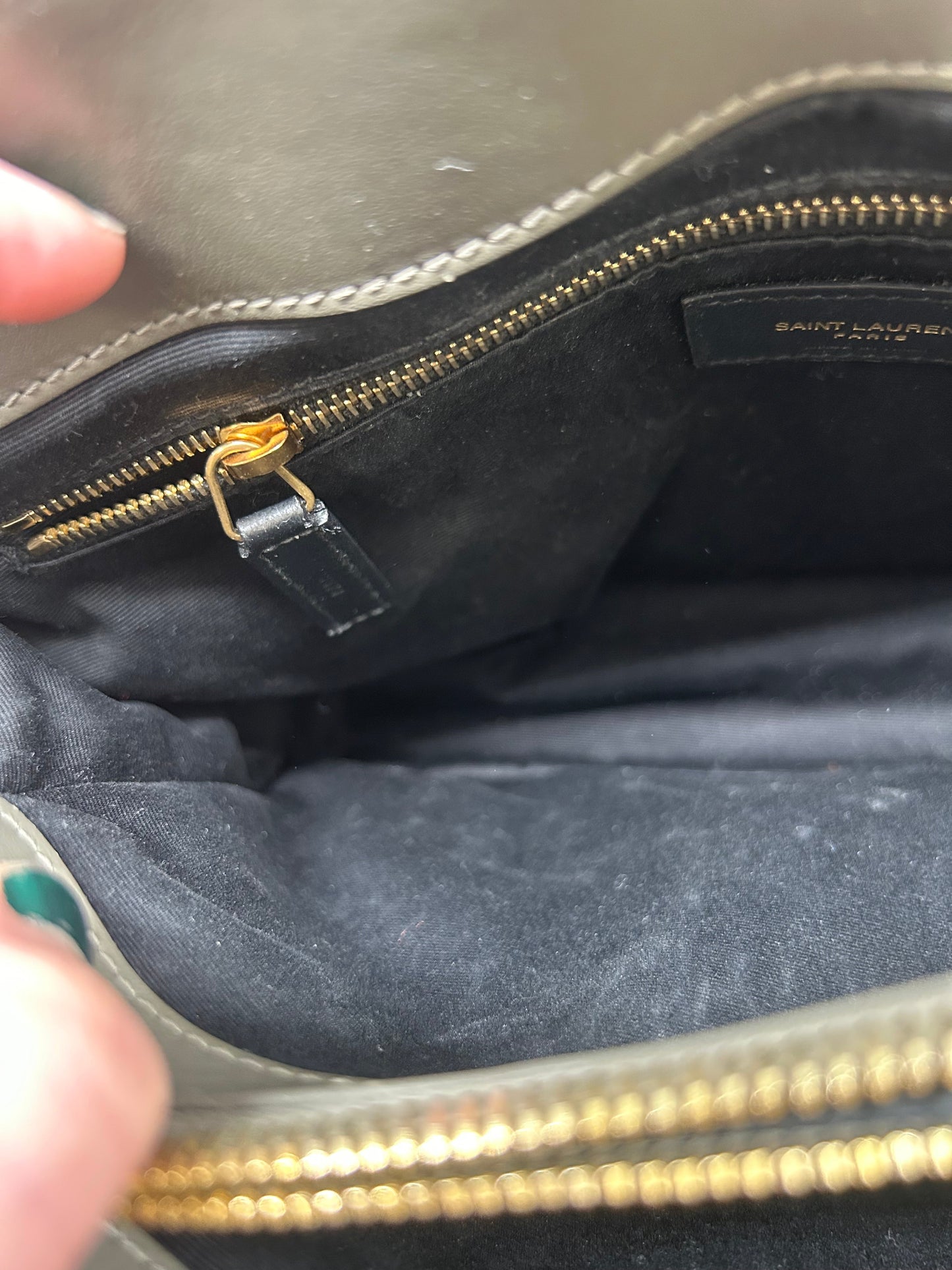 Handbag Luxury Designer By Yves Saint Laurent, Size: Large