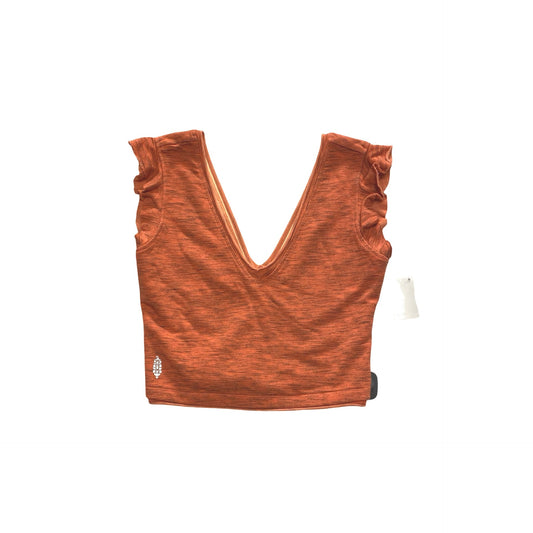 Athletic Bra By Free People In Orange, Size:S