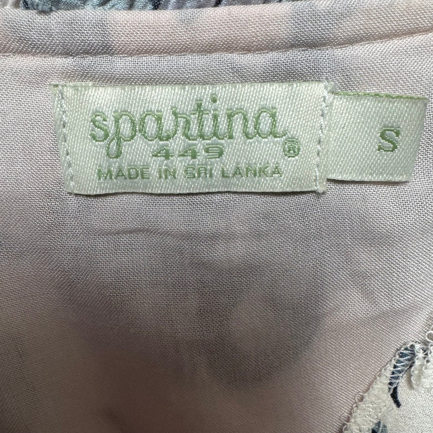 Isadora Blouse By Spartina In Hamilton Floral Block Cream, Size: S