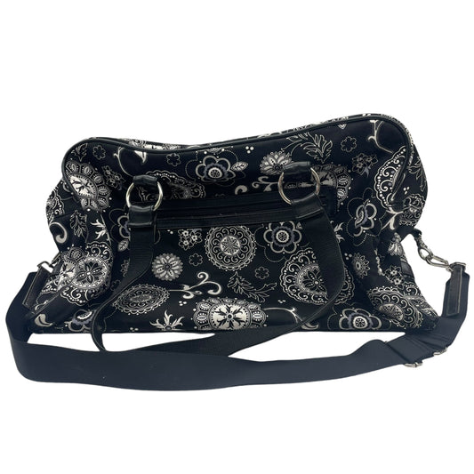 Duffle And Weekender By Thirty One In Black & White, Size:Medium