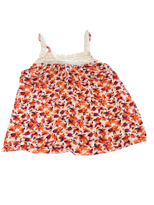 Top Sleeveless By Torrid In Orange, Size:L