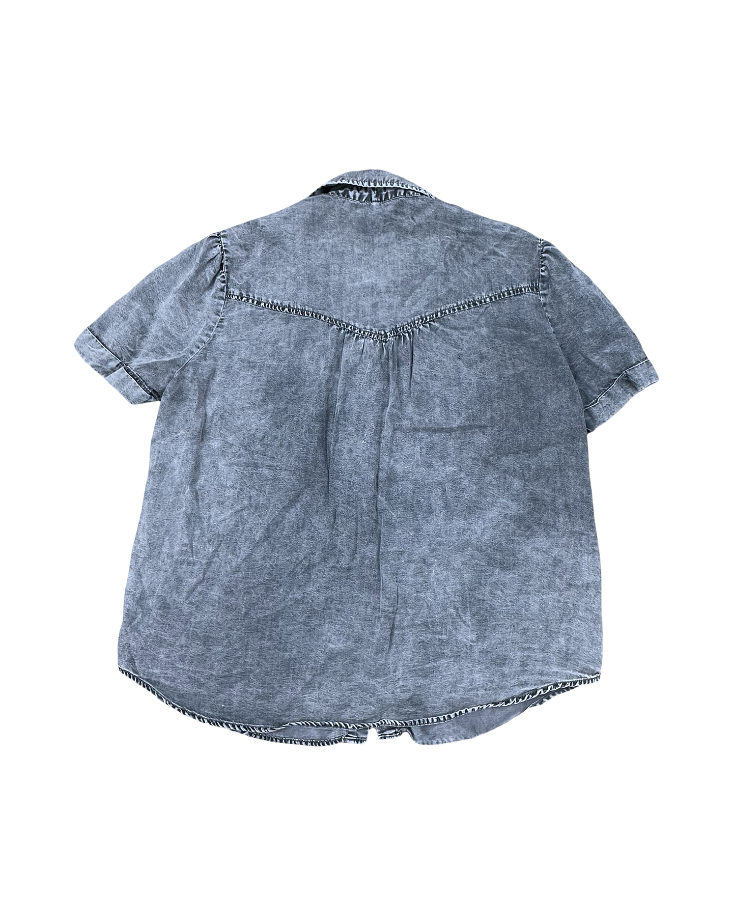 Blouse Ss By Jane And Delancey In Grey, Size:M