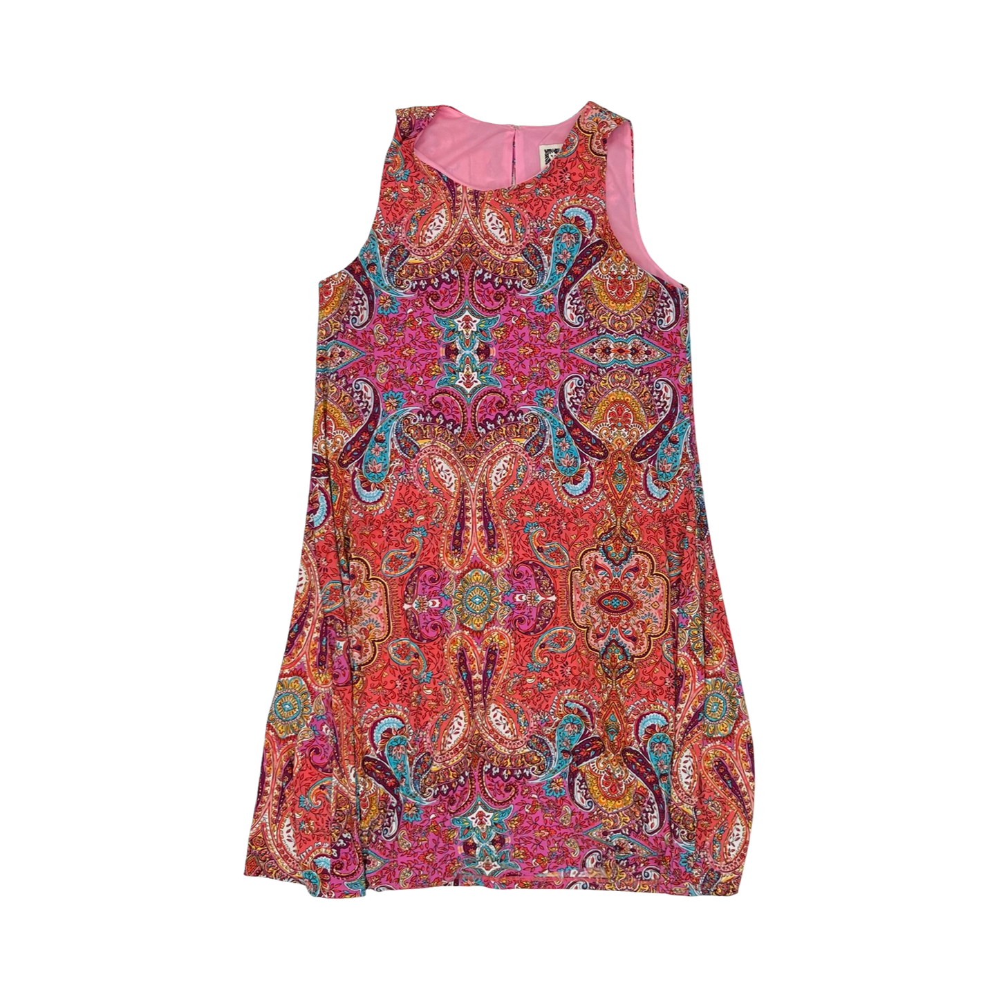 Dress Party Short By Anne Klein In Pink & Purple, Size:8