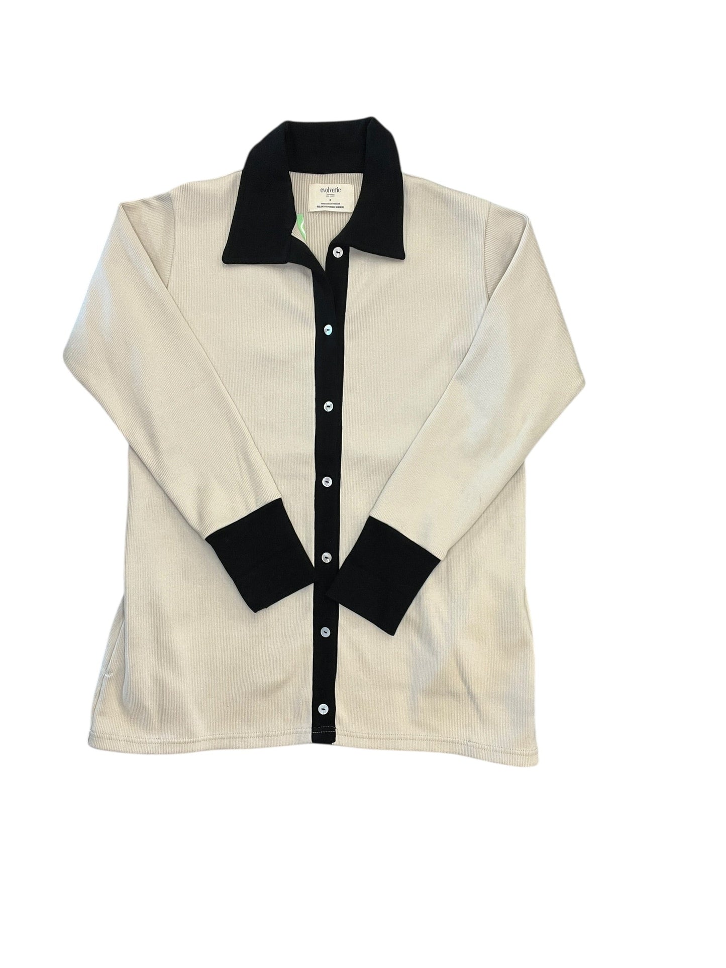 Cardigan By Clothes Mentor In Tan, Size:M