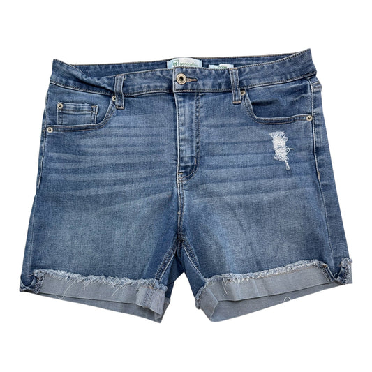 Shorts By Celebrity Pink In Blue Denim, Size:12