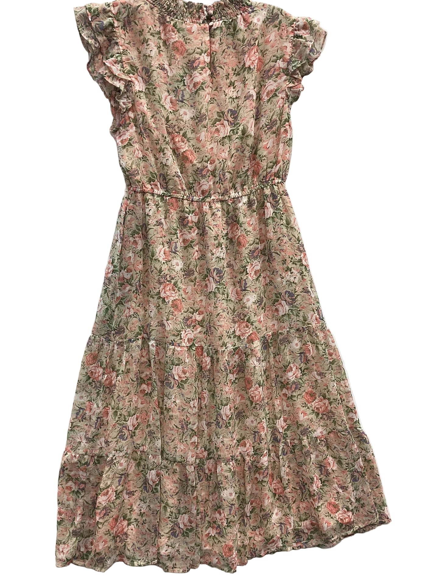 Dress Casual Maxi By Hayden La In Cream & Pink, Size:S