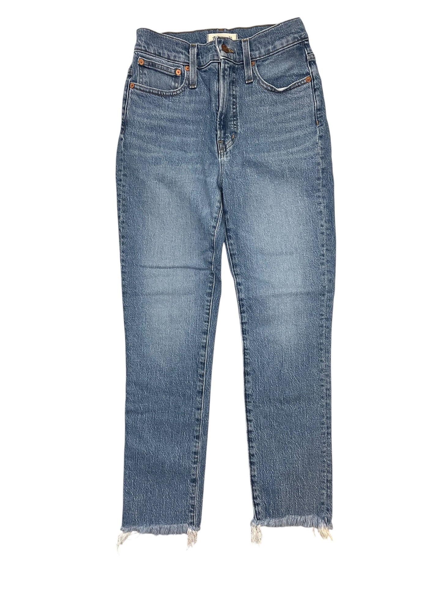 Jeans Boyfriend By Madewell In Blue Denim, Size:0
