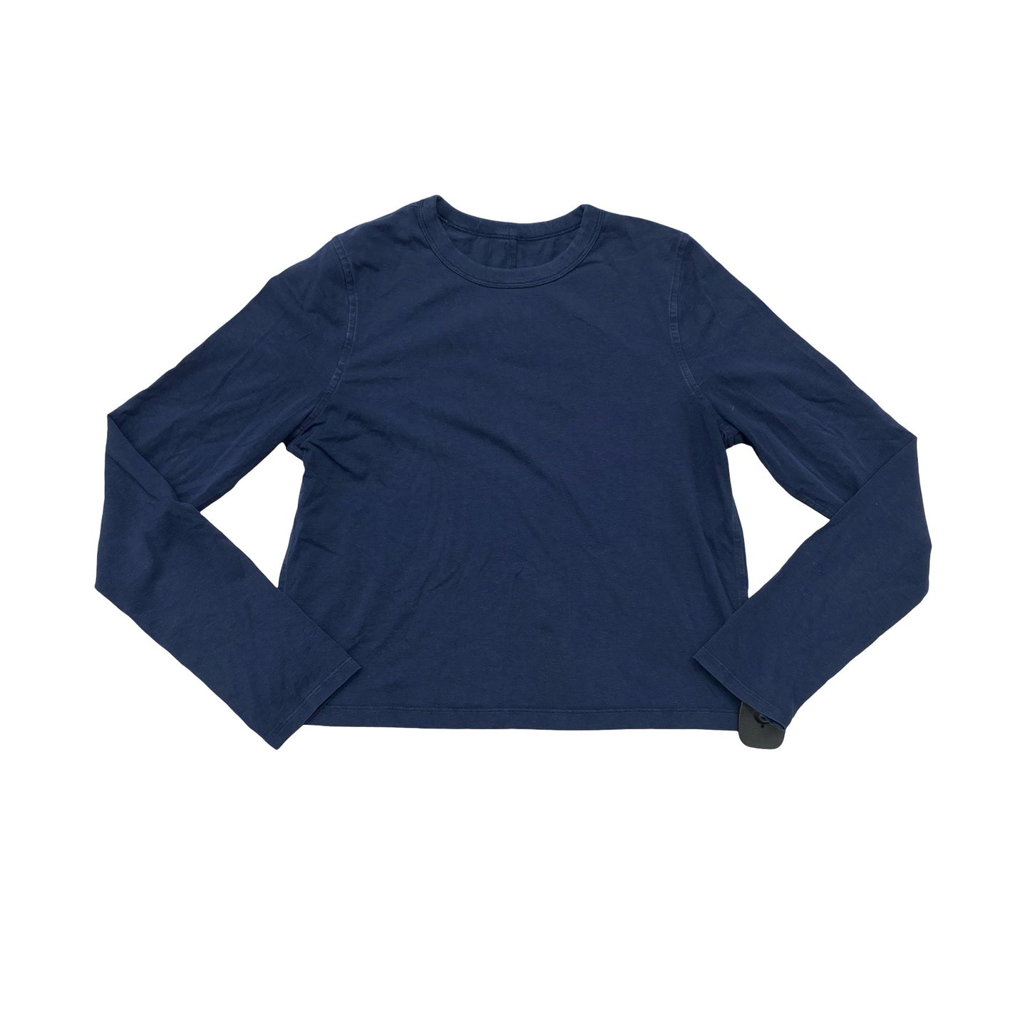 Athletic Top Ls Crewneck By Lululemon In Navy, Size:S