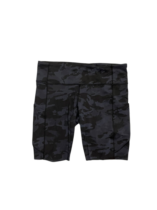 Athletic Shorts By Lululemon In Camouflage Print, Size:L
