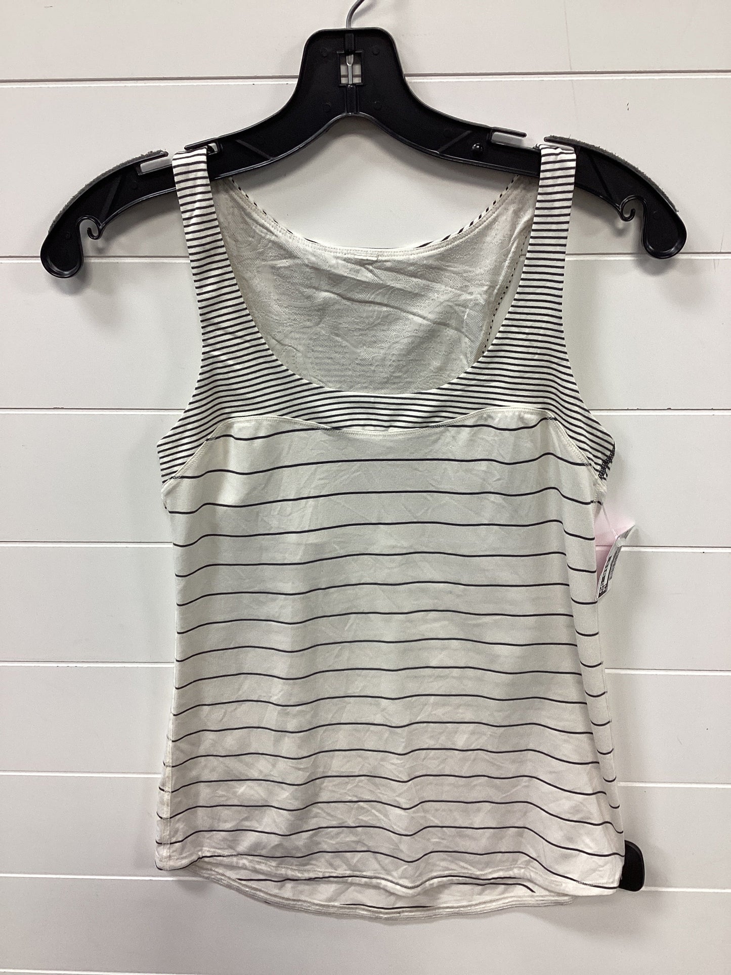 Athletic Tank Top By Lululemon In White, Size:6