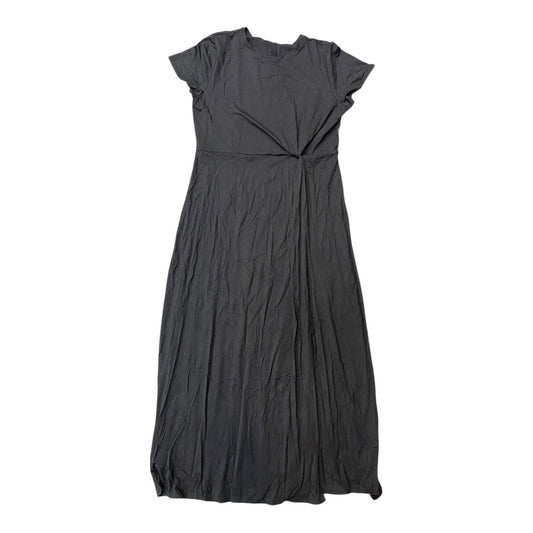 Dress Casual Midi By Loft In Black, Size:L