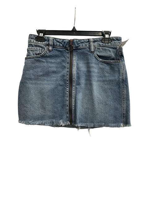 Skirt Mini & Short By We The Free In Blue Denim, Size:2