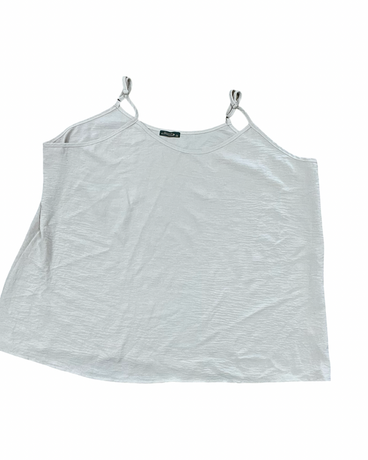 Top Cami By Clothes Mentor In Tan, Size:3X