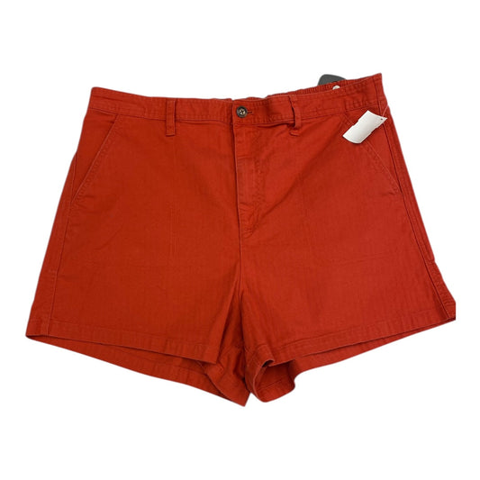 Shorts By Madewell In Red, Size:Xl