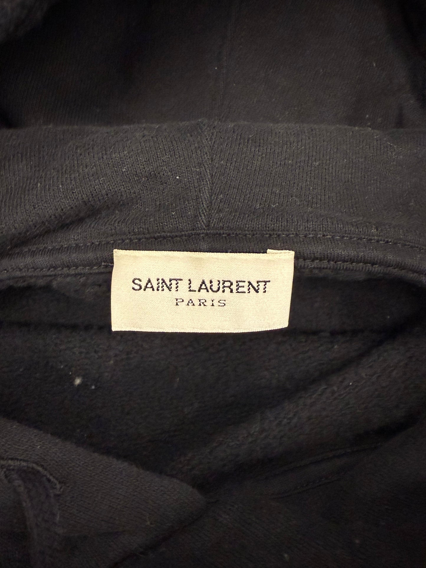 Sweatshirt Luxury Designer By Yves Saint Laurent In Black, Size:Xs
