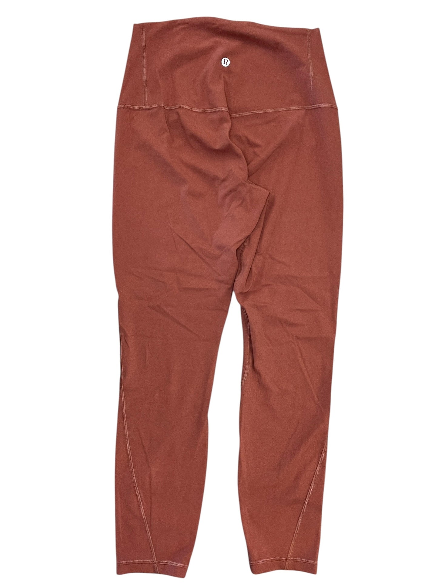 Athletic Leggings By Lululemon In Pink, Size:M