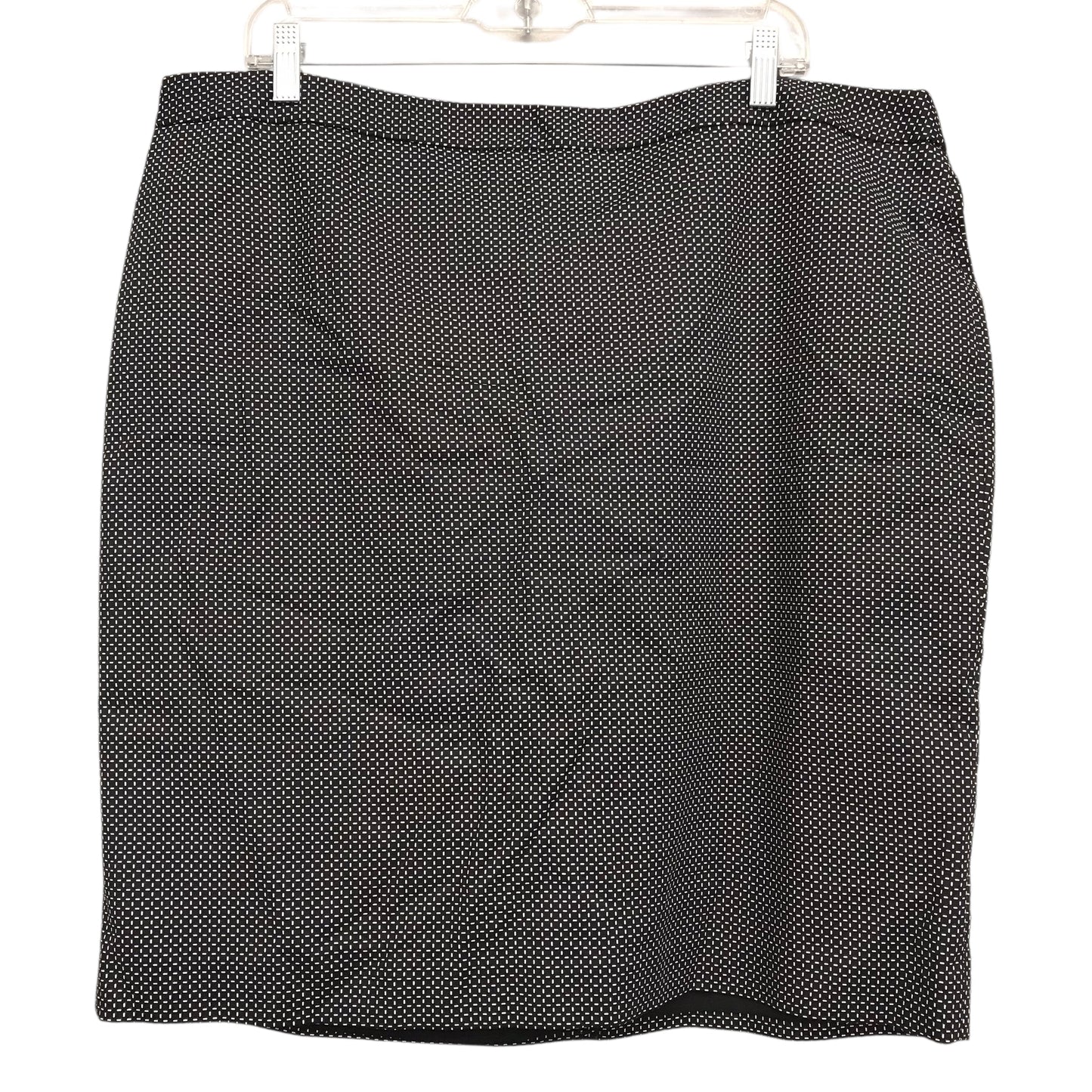 Skirt Mini & Short By Liz Claiborne In Black & White, Size:18