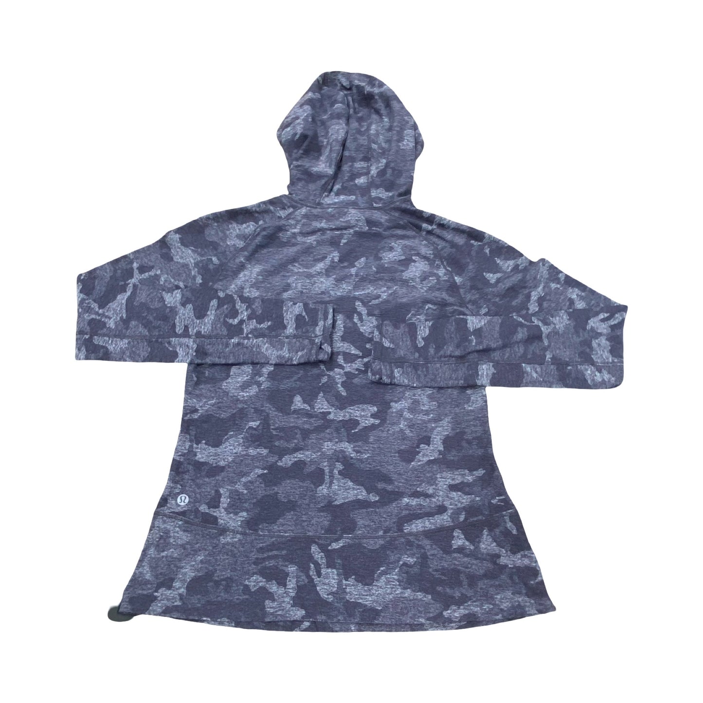 Athletic Top Ls Hoodie By Lululemon In Camouflage Print, Size:S