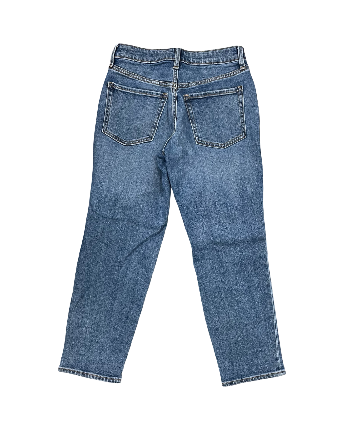 Jeans Straight By Old Navy In Blue Denim, Size:2
