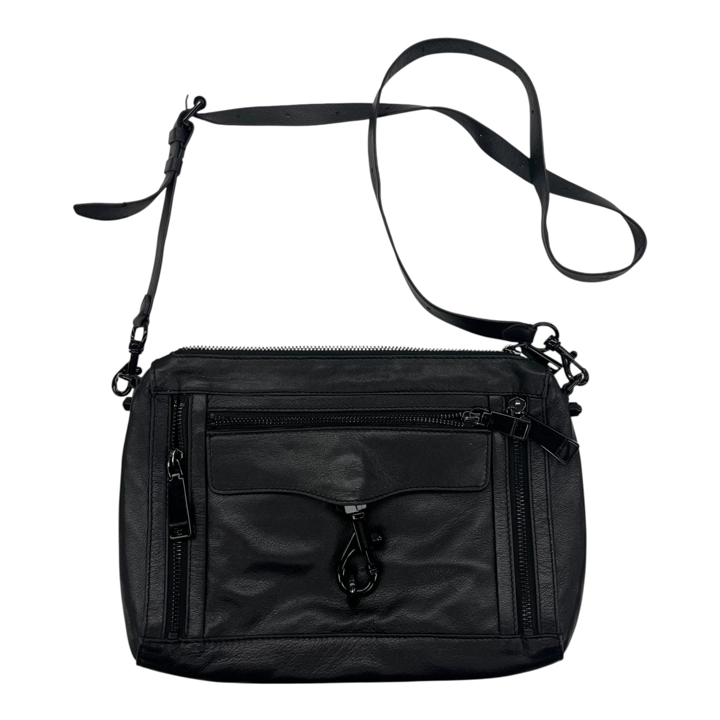 Crossbody Designer By Rebecca Minkoff In Black, Size:Medium